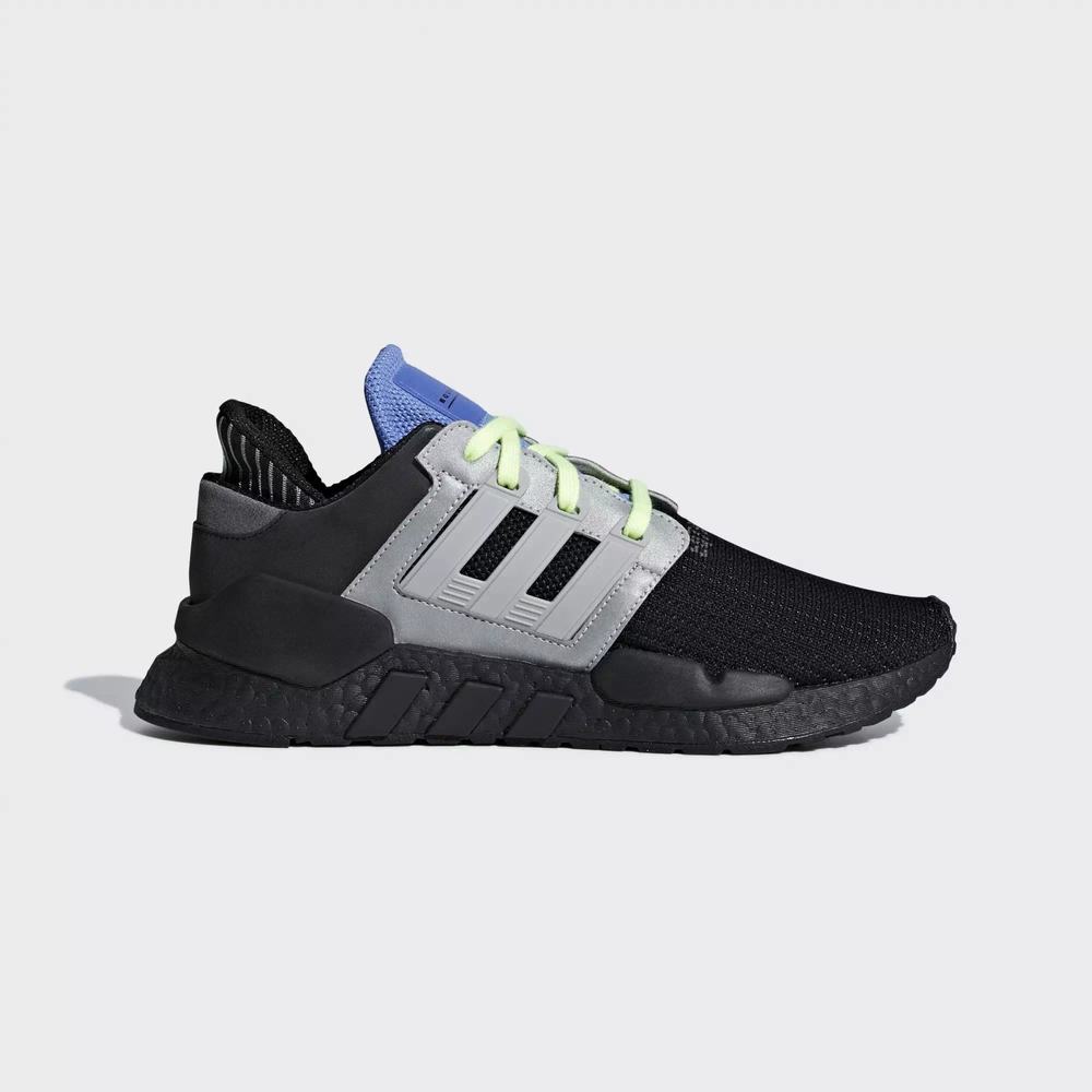 Adidas EQT Support 91/18 Tenis Negros Para Hombre (MX-46544)